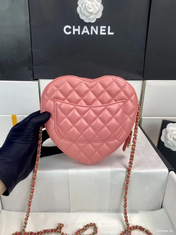 Firstbag Ru Heart CHANEL Bag-18*16.5*6.5CM 0821